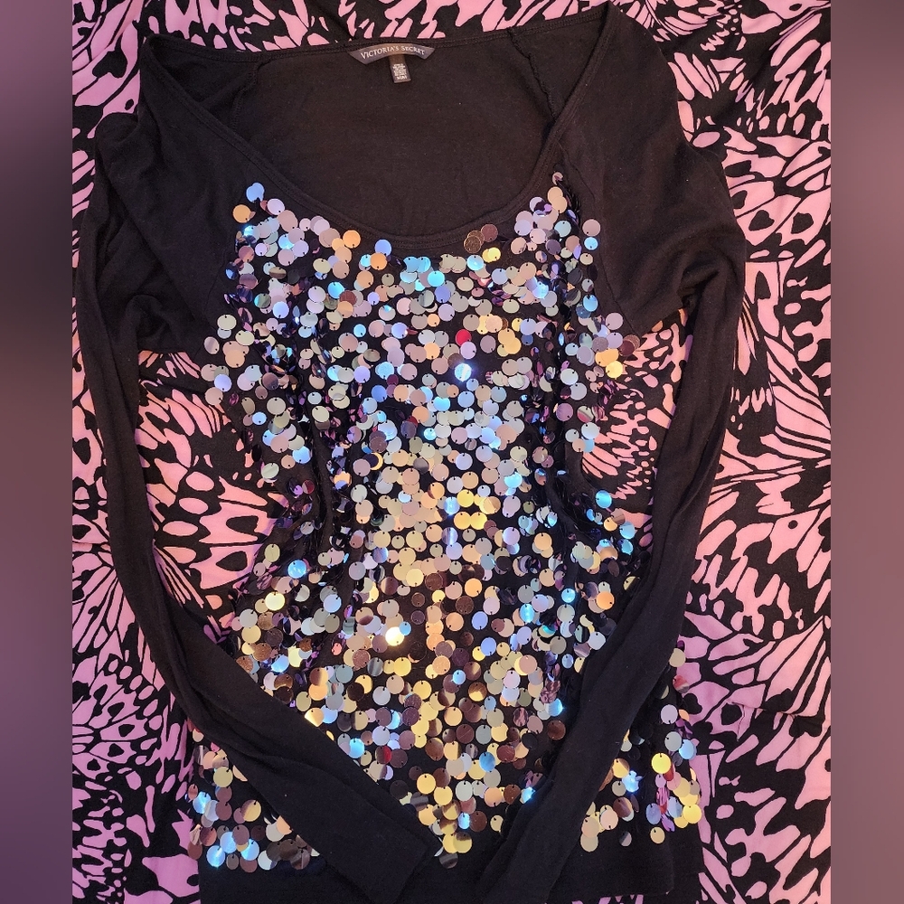 Victoria Secret Sequin Long Sleeve